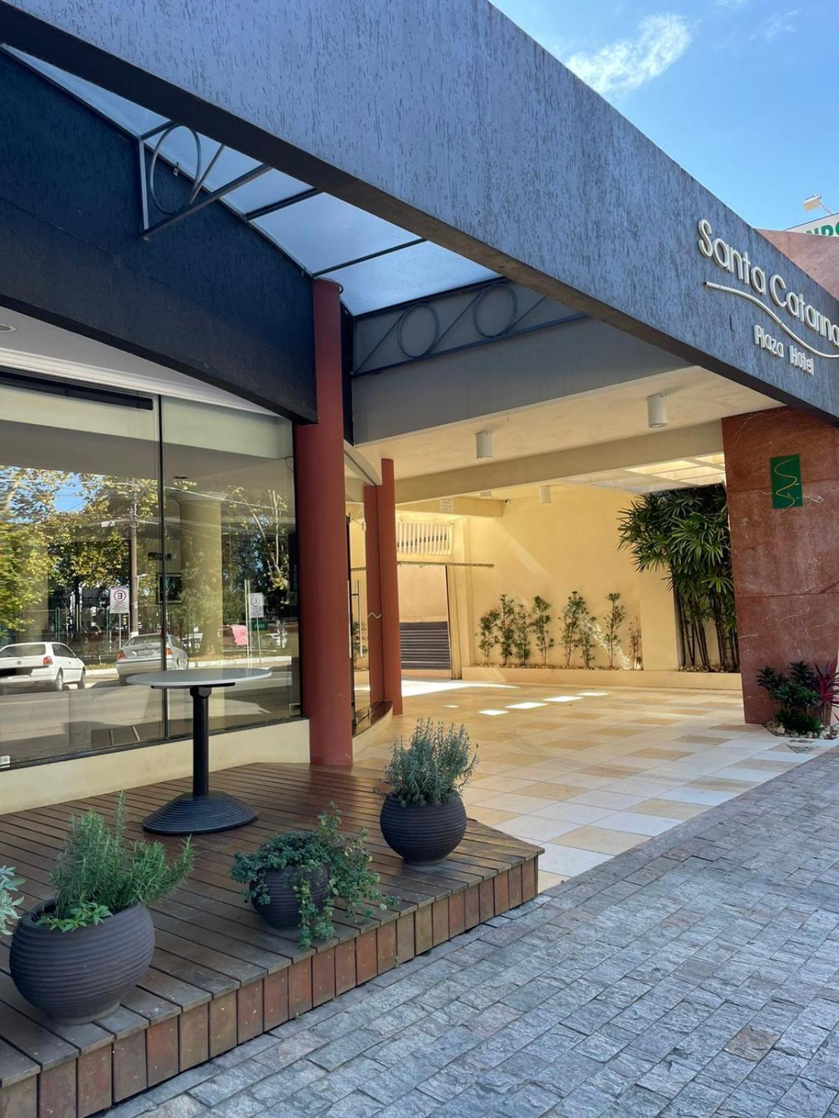 Santa Catarina Plaza Hotel Canoinhas Dış mekan fotoğraf